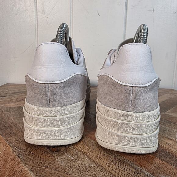 Adidas Women's Gazelle Platform Athletic Shoes - Gray and White TRADE FOR 6.5!!! - Picture 5 of 10